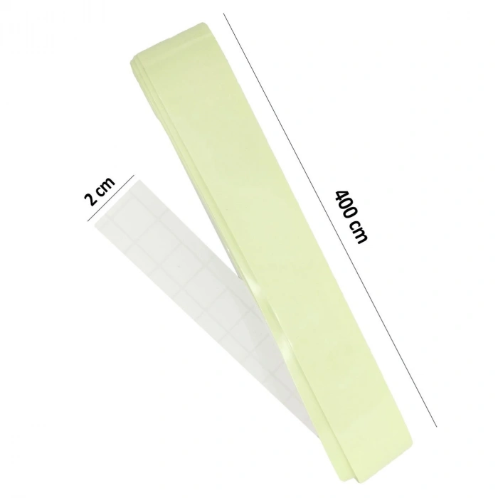 Karanlıkta Işık Veren Yansıyan 4 Metre Fosforlu Yeşil Şerit Bant (4887)