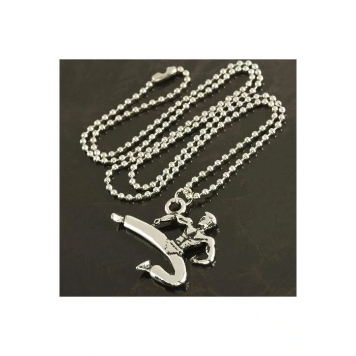 Karateci Metal Kolye