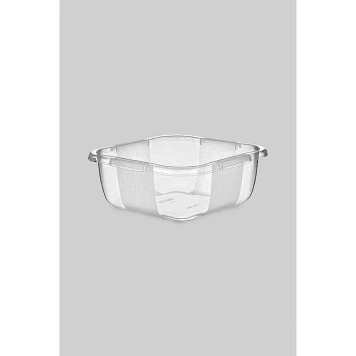 Kare Şeffaf Badya 1 Adet 4 No -E164