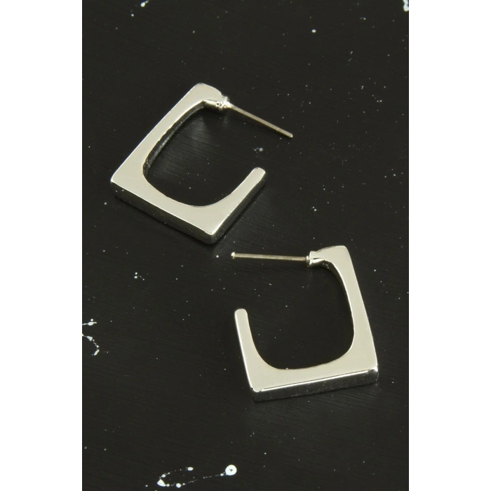 Kare Yeni Sezon Metal Küpe