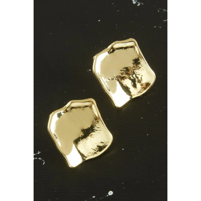 Kare Yeni Sezon Metal Küpe