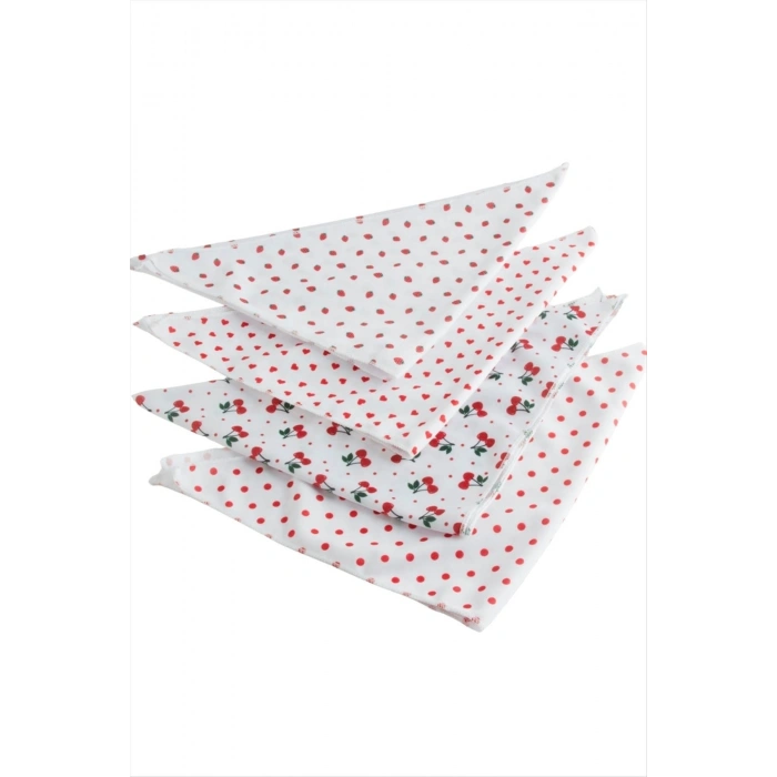 Karışık Desenli Üçgen Bandana 30*60
