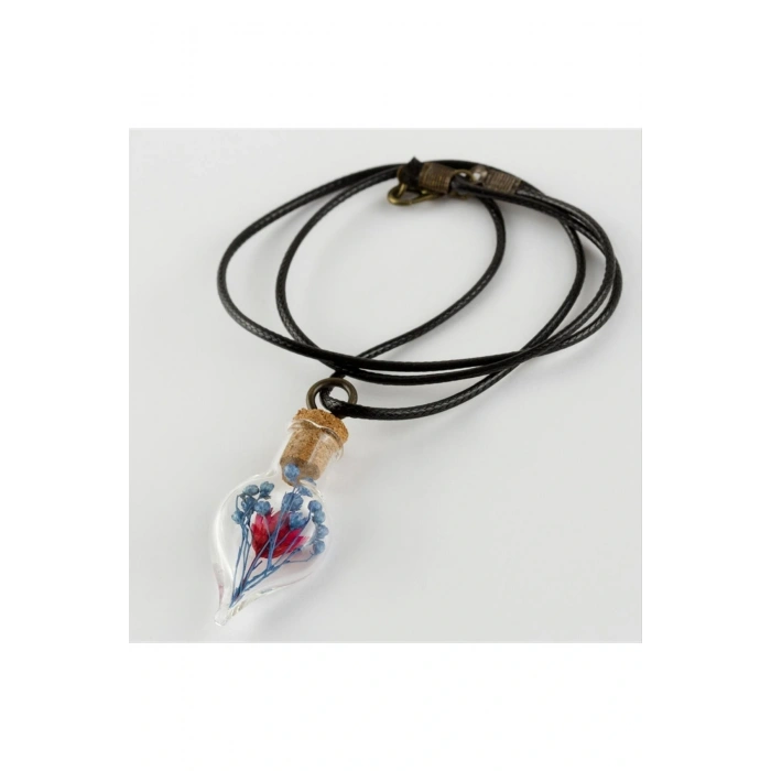 Karışık Fanus Canlı Kolye