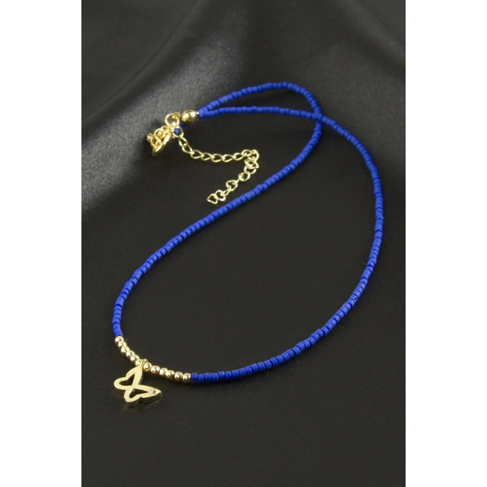 Karışık Figürlü Miyoki Boncuk Kolye 1 Adet