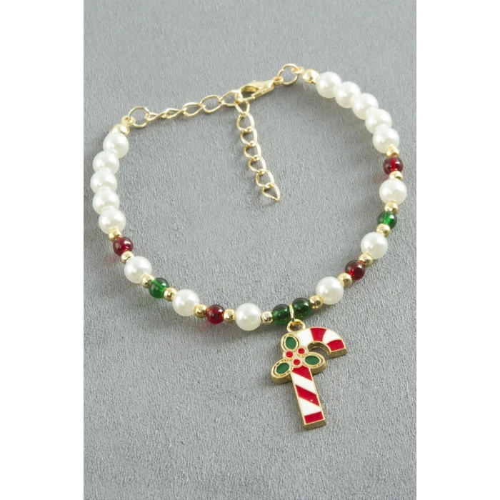 Karışık İnci Yılbaşı Bilekliği