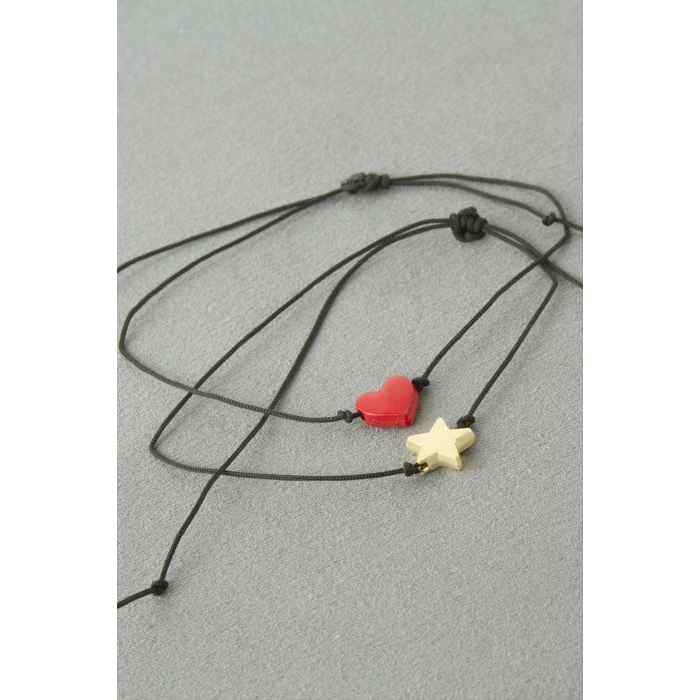 Karışık İp Bileklik 2 Adet