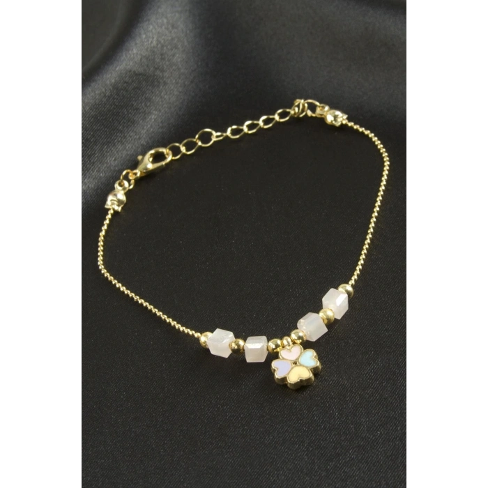 Karışık Küp Kristal Bileklik