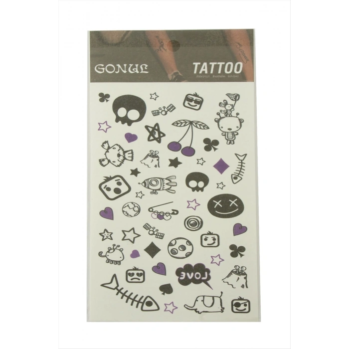 Karışık Tattoo Dövme Sticker