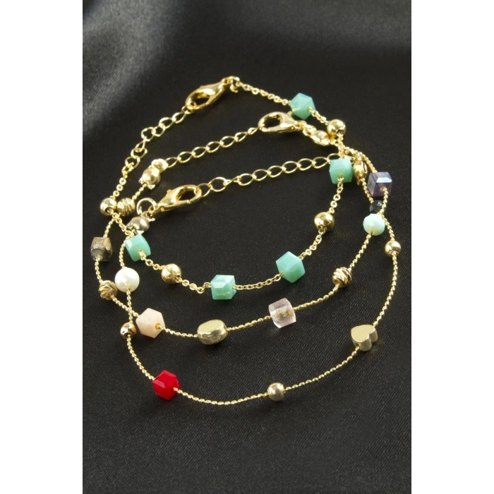 Karışık Trend Kristal Bileklik