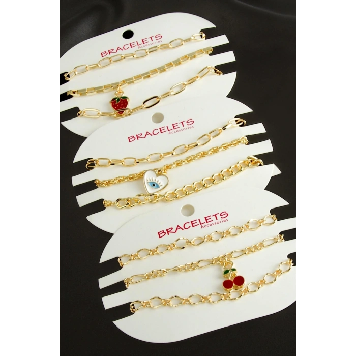 Karışık Trend Zincir Bileklik