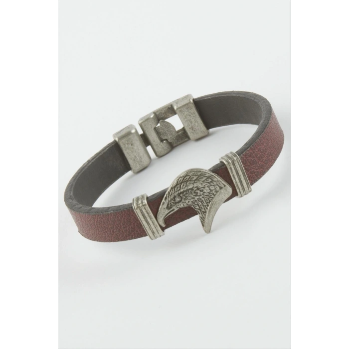 Kartal Suni Deri Bileklik