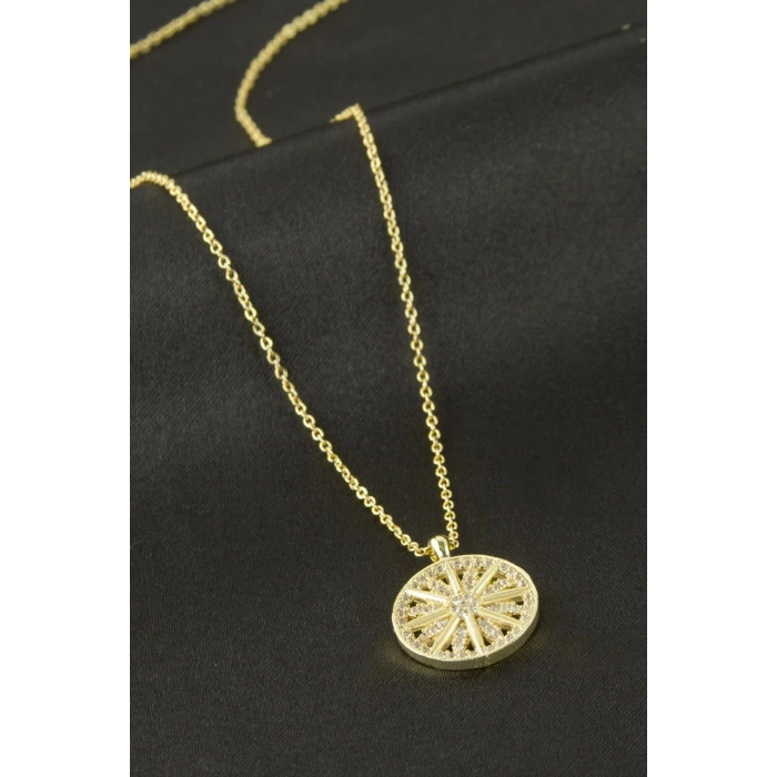 Kartanesi Zirkon Taşlı Kolye