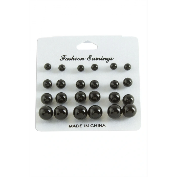 Kartlı İnci Küpe 30 Adet