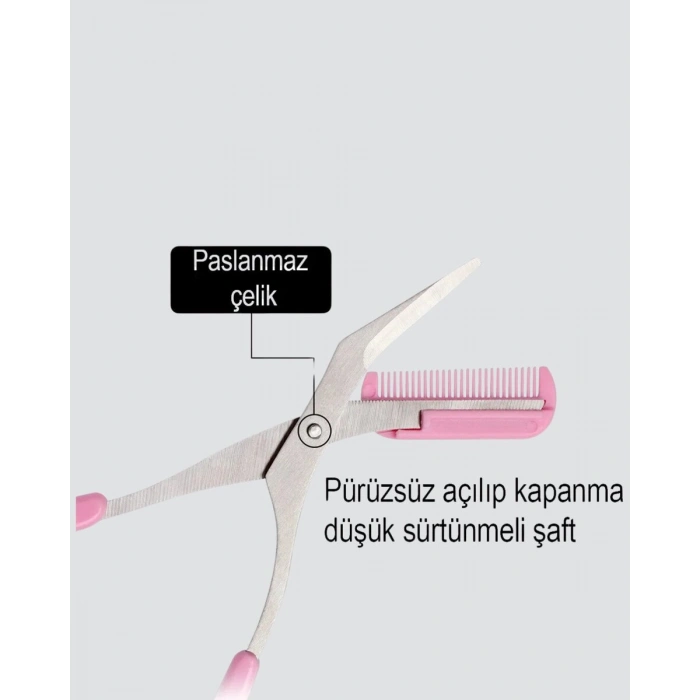 Kaş Şekillendirme Makası Taraklı – Hassas Ve Güvenli Kesim