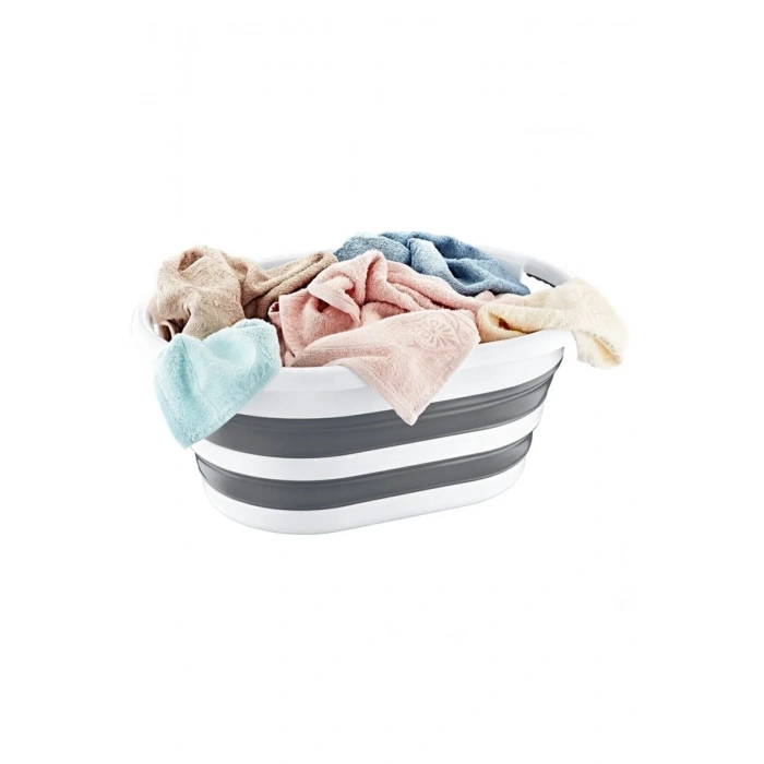 Katlanabilir Çamaşır Ve Oyuncak Sepeti 27 lt -AK702
