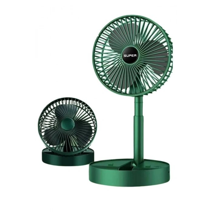 Katlanabilir Usb Şarjlı Masaüstü Soğutucu Mini Fan Telefon Tutucu