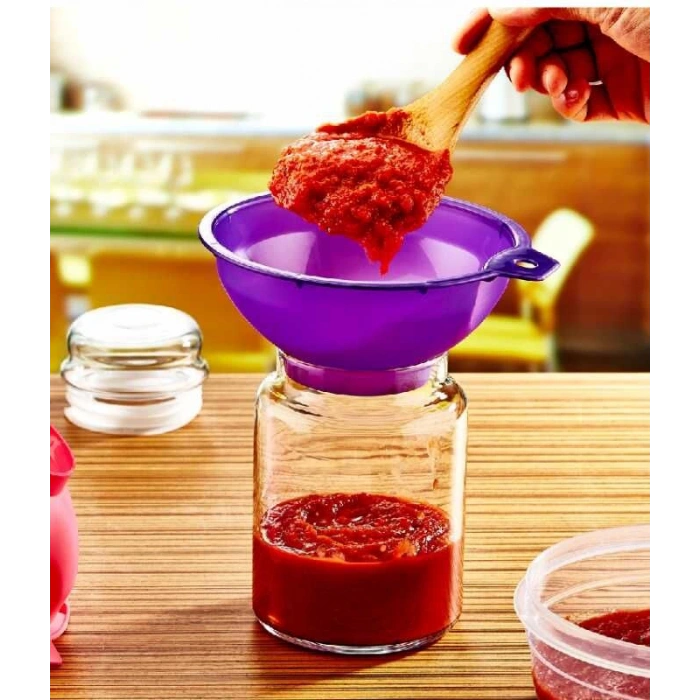 Kavanoz Hunisi - Konserve Reçel Hunisi Geniş Ağızlı