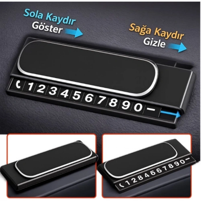 Kayar Kapaklı Torpido Üstü Fosforlu Numaratör