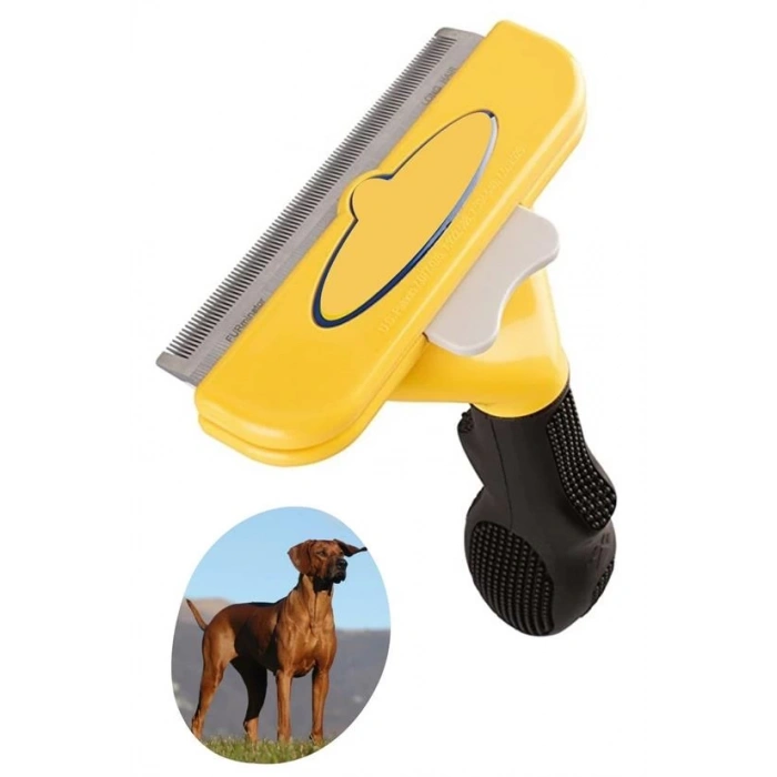 Kedi ve Köpekler İçin Kısa Tüylü Köpek Tarağı Tüy Toplayıcı Tarak Large (4887)