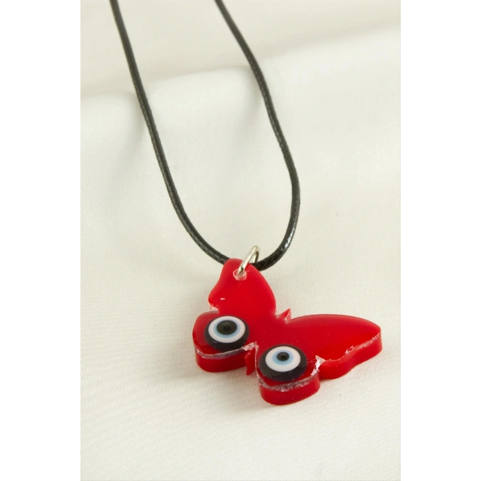 Kelebek Epoksi Kolye