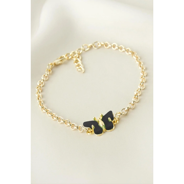 Kelebek Polyester Bileklik