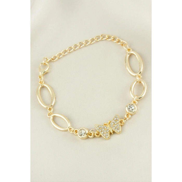 Kelebek Taşlı Trend Bileklik