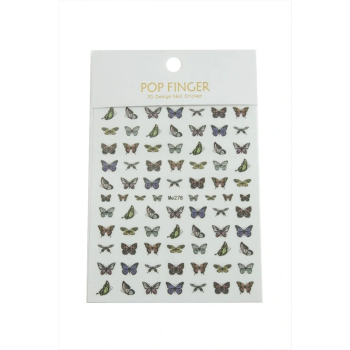 Kelebek Tattoo Dövme Sticker