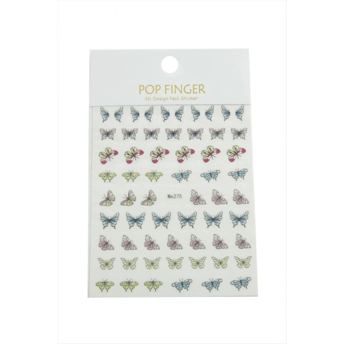 Kelebek Tattoo Dövme Sticker