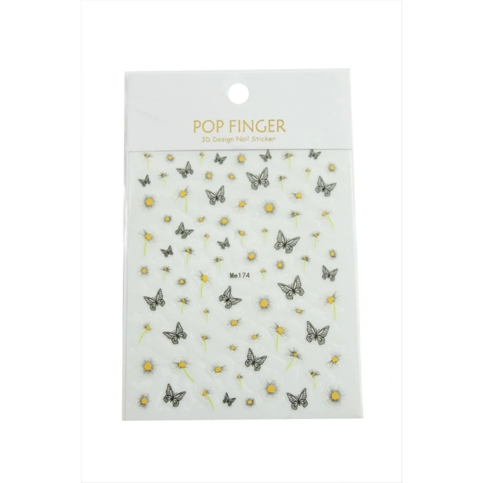 Kelebek Tattoo Dövme Sticker