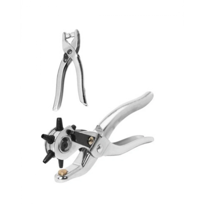 Kemer Delik Açma Atı 2li Set Deri Çanta Kayış Delme Aleti