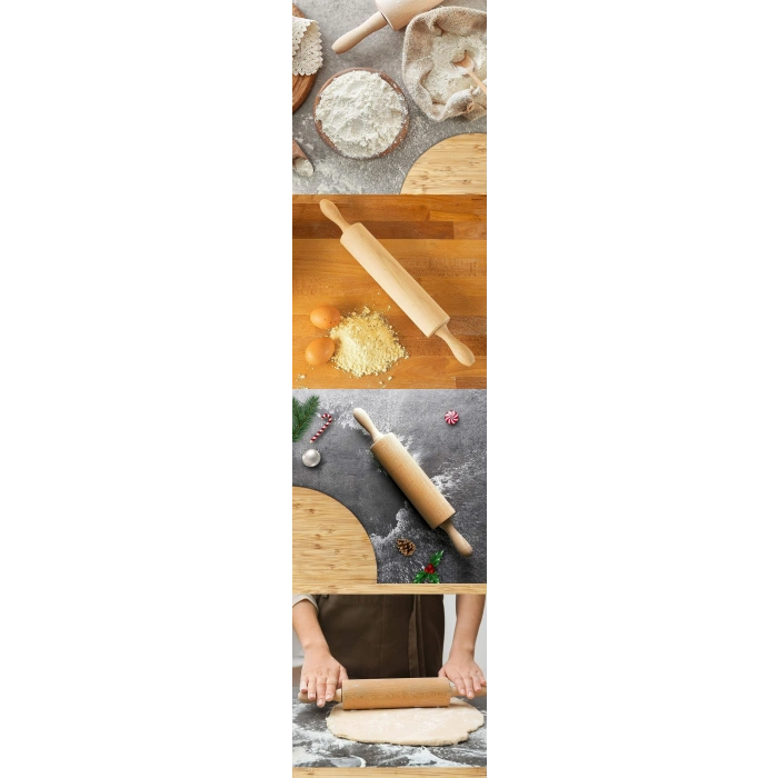 Kendinden Dönerli Merdane 2 Li Set Fabelle Design