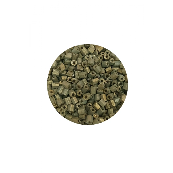 Kesme Cam Boncuk 2mm - 20 Gram - Mat Asker Yeşili -BNC317