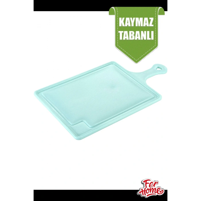 Kesme Tahtası Kaydırmaz Plastik Kesme Sunum Tahtası Pratik Kesim Panosu 165x315 Mm -FR-105