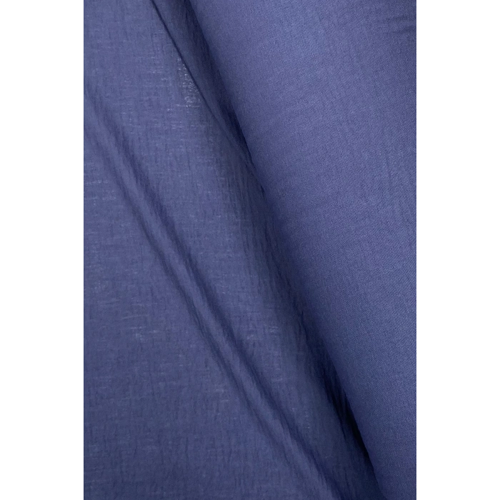 Keten Kumaş - Organik Kumaş - Perde Kumaşı - Ince Keten - Kıyafet Için Kumaş Örtü Lacivert 26
