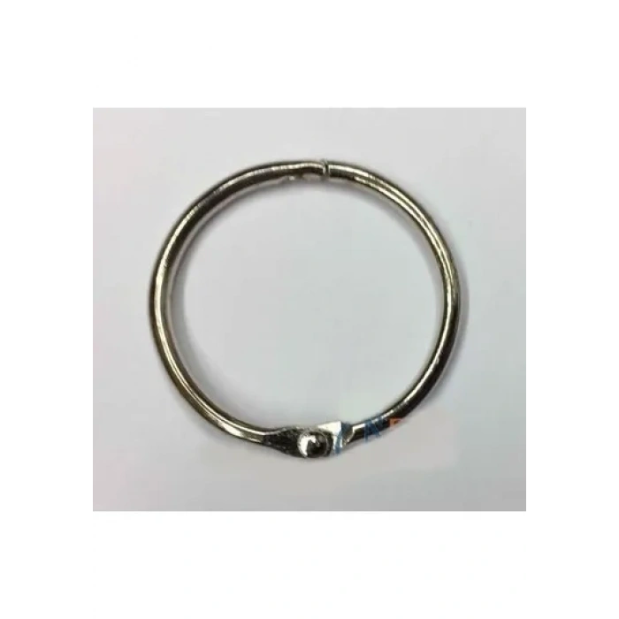 Kilitli Yuvarlak Halka, 2cm - 100 Adet