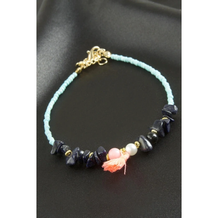 Kırık Doğaltaş Miyoki Boncuk Bileklik