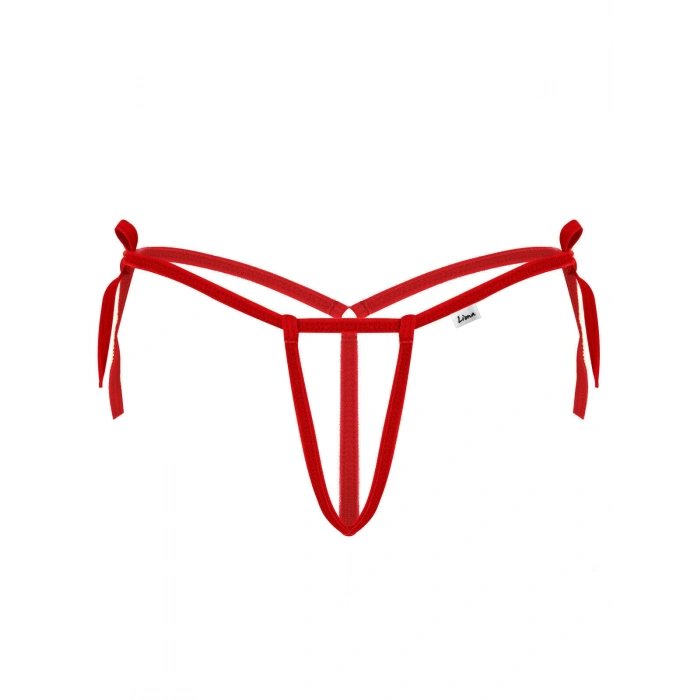  Kırmızı İpli Kadın Büyük Beden Fantazi G String