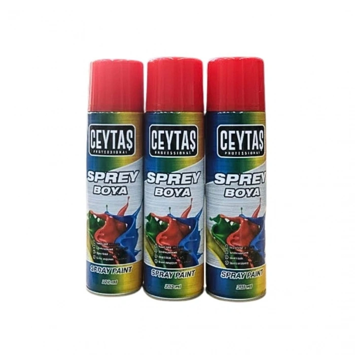 Kırmızı Sprey Boya 200 ml