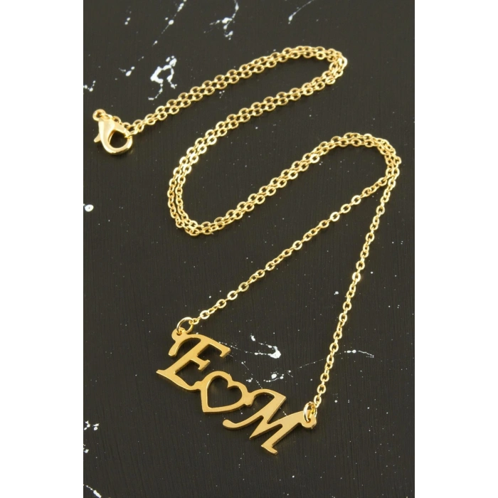 Kişiye Özel İsim Yazılı Kolye