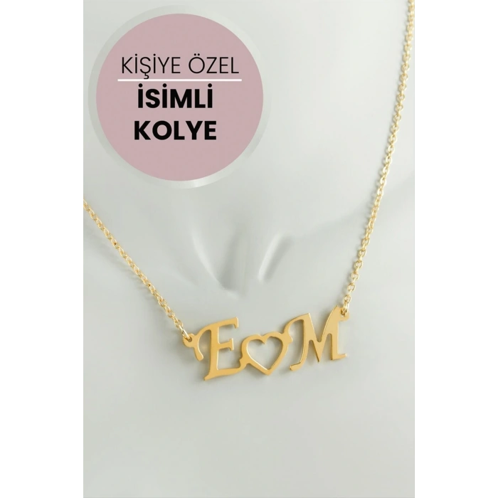 Kişiye Özel İsim Yazılı Kolye
