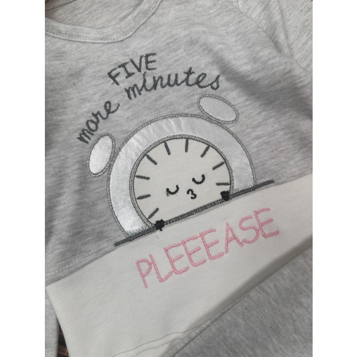 Kışlık Pamuklu Kiz Bebek 2li Takım