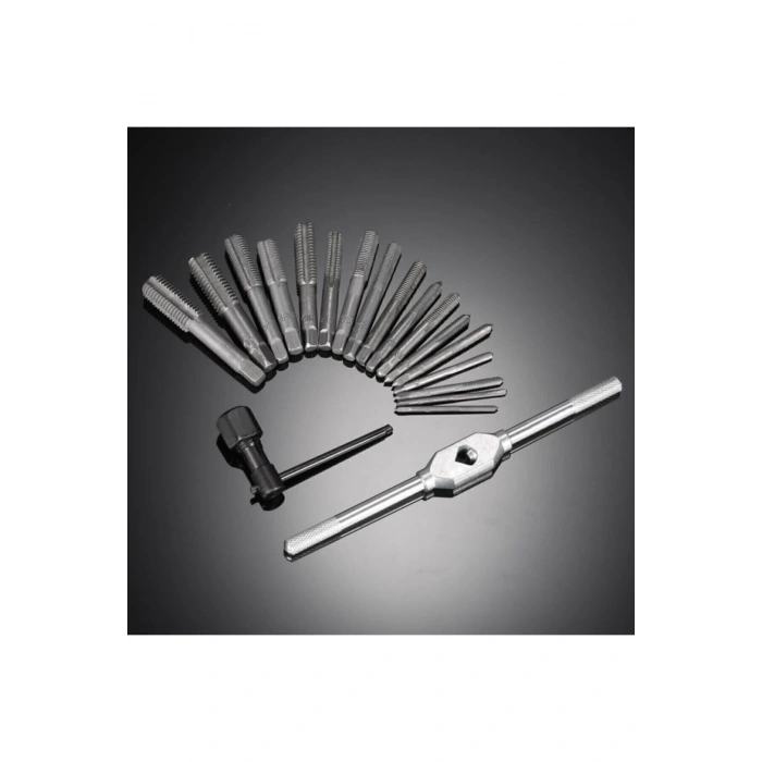 Klavuz 40 Parça Klavuz Açma Seti Pafta Seti Metrik Set Kılavuz Pafta Full Set