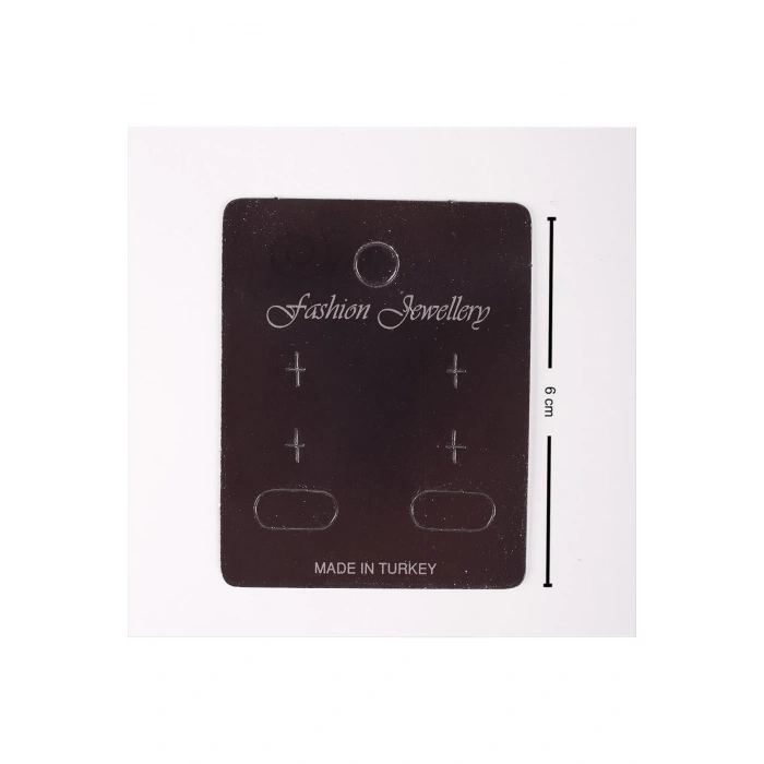 Klıpsli 3 Delikli Küpe Kartı