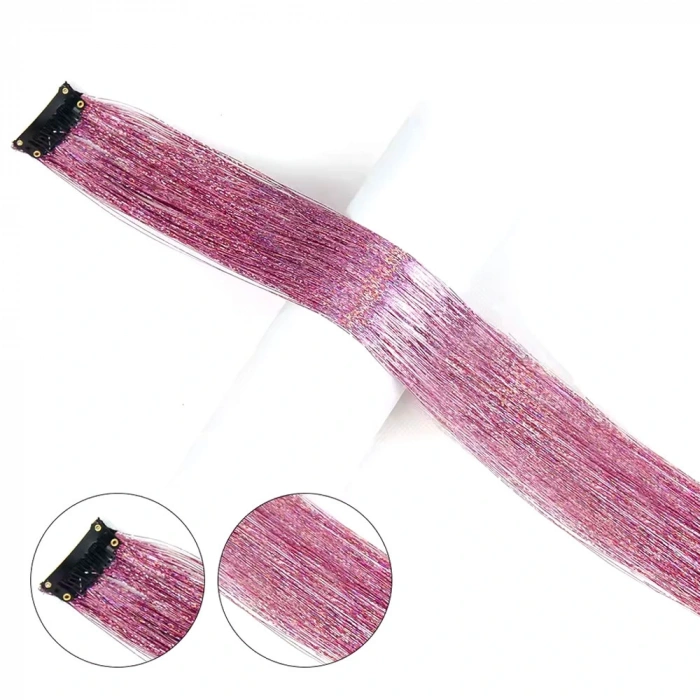 Klipsli Hair Tinsel Saç Simi - HTK07