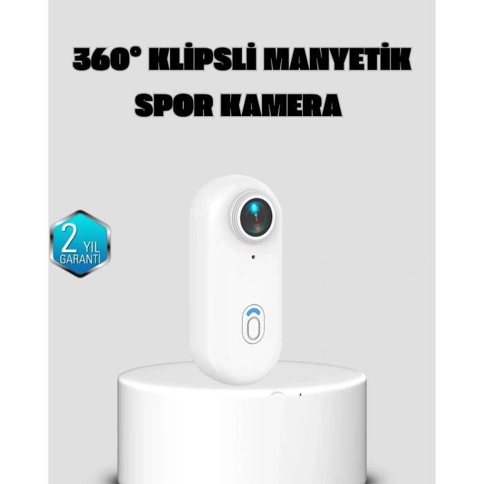 Kompakt 4k Aksiyon Kamerası Suya Dayanıklı Wifi Ve 120° Geniş Açı