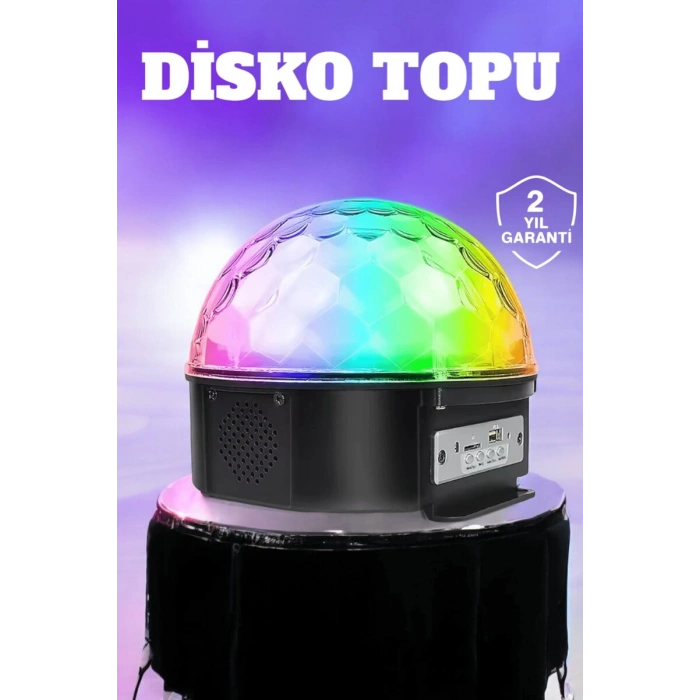 Kompakt Tasarımlı Telefon Kontrollü Disko Topu Işıkları