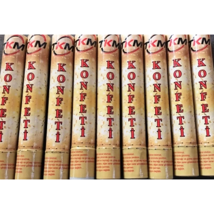 KONFETİ KARNAVAL METALİK RENKLİ 30CM (4887)