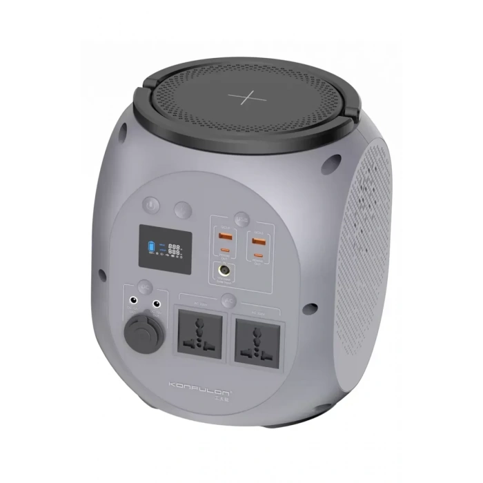 Konfulon CN08 Powerbank 600W 180.000 mAh Kamp Şarj 45W PD - Gri