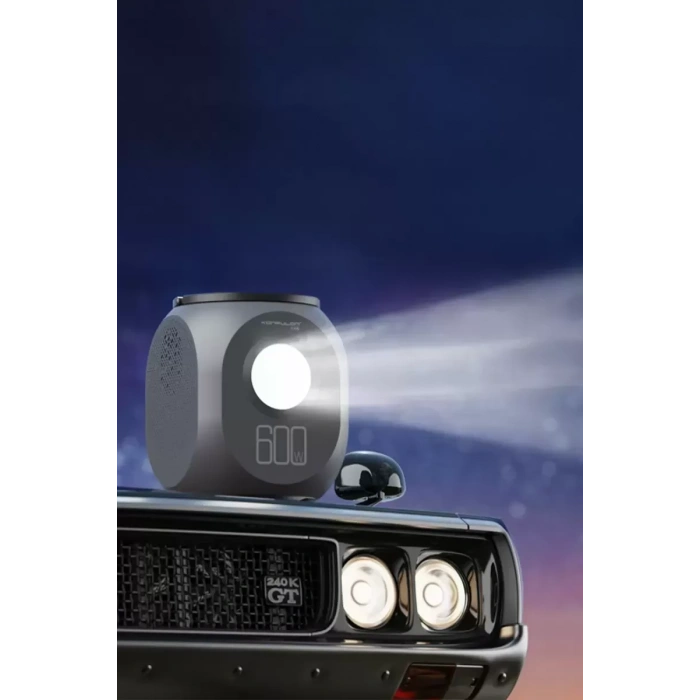 Konfulon CN08 Powerbank 600W 180.000 mAh Kamp Şarj 45W PD - Gri