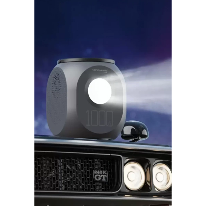 Konfulon CN09 Powerbank 1000W 270.000 mAh Kamp Şarj 45W PD - Gri